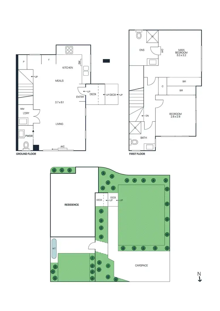 Floorplan of Homely house listing, 12 Bosquet Street, Maidstone VIC 3012