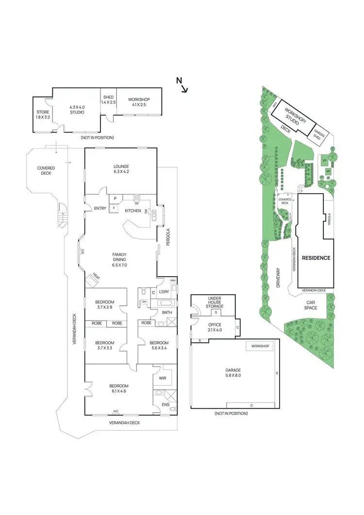 Floorplan of Homely house listing, 36 Kangaroo Ground Wattle Glen Road, Wattle Glen VIC 3096