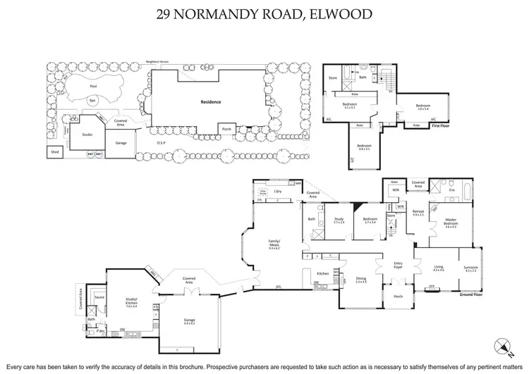 Floorplan of Homely house listing, 29 Normandy Road, Elwood VIC 3184
