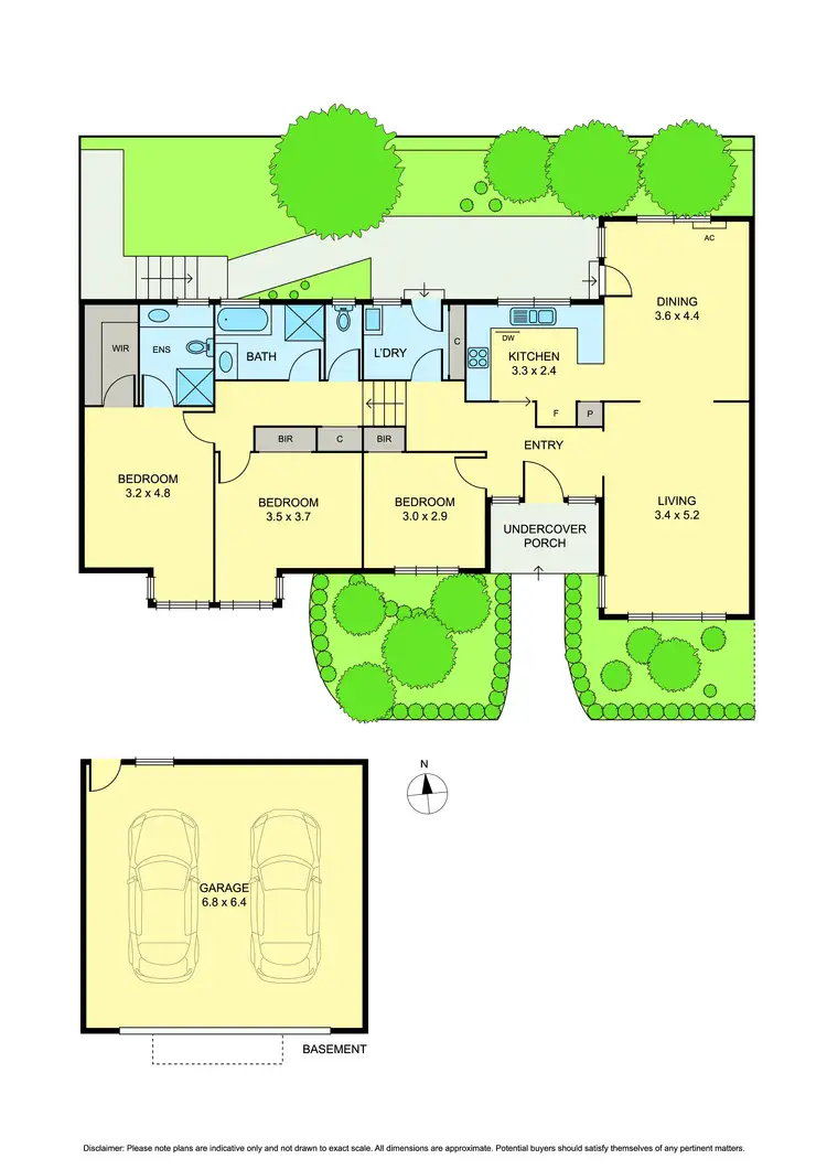 Floorplan of Homely unit listing, 2/9-11 Whittens Lane, Doncaster VIC 3108