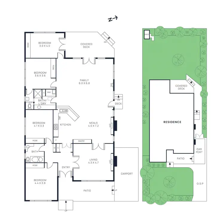 Floorplan of Homely house listing, 19 Hall Street, Mckinnon VIC 3204
