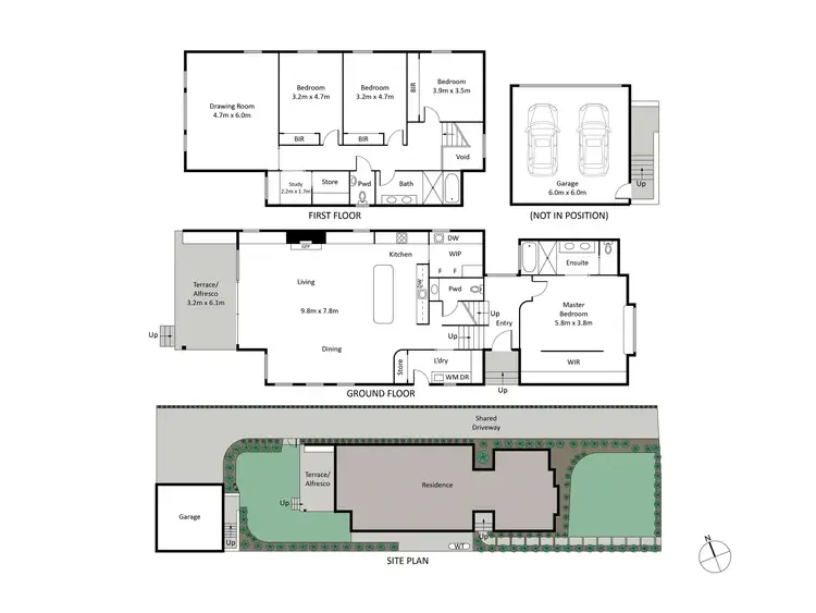 Floorplan of Homely house listing, 1/70 Mercer Street, Queenscliff VIC 3225