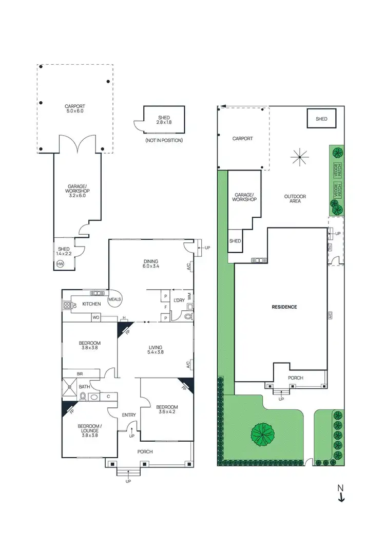 Floorplan of Homely house listing, 45 Yarra Street, Williamstown VIC 3016