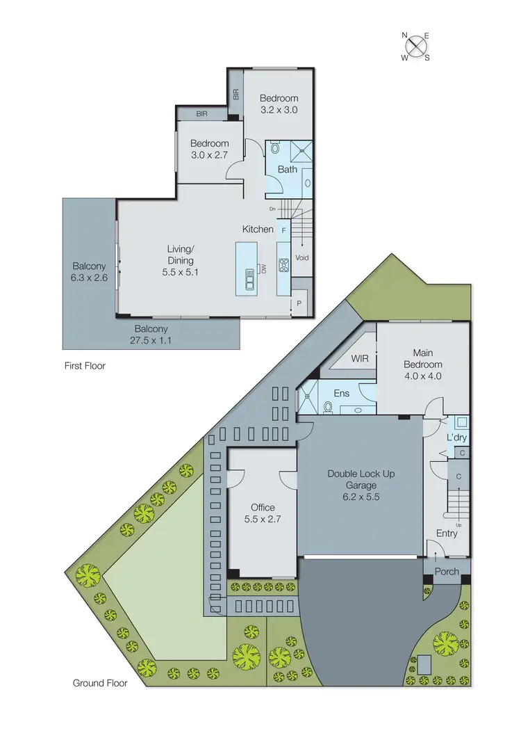 Floorplan of Homely townhouse listing, 29a Como Parade East, Mentone VIC 3194