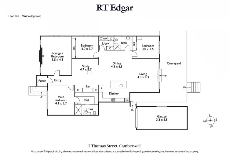 Floorplan of Homely house listing, 2 Thomas Street, Camberwell VIC 3124