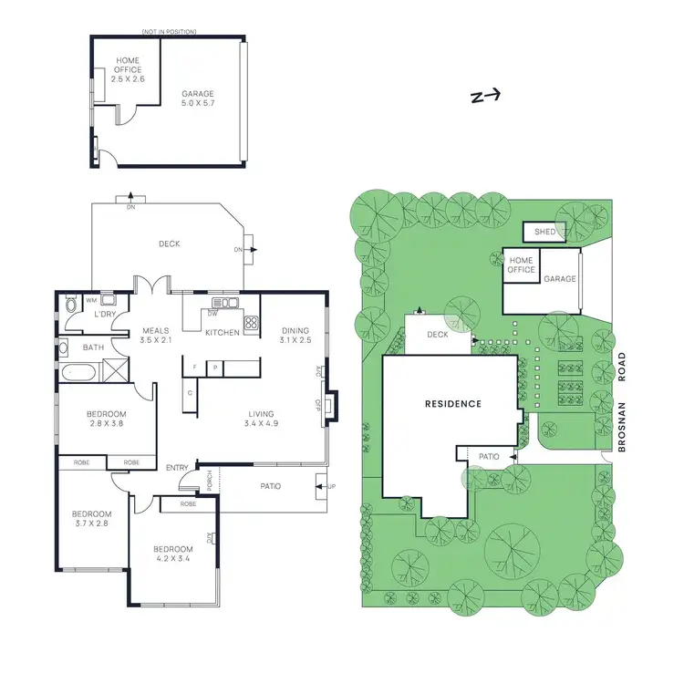 Floorplan of Homely house listing, 107 Bignell Road, Bentleigh East VIC 3165