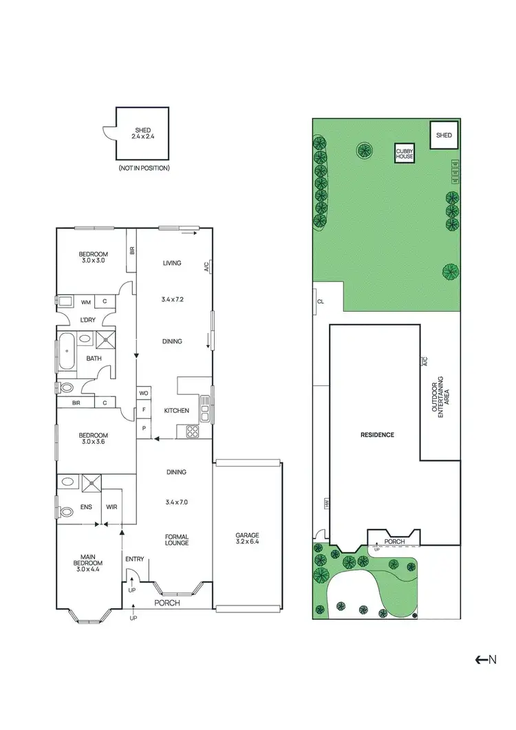 Floorplan of Homely house listing, 13 Douglas Court, Altona Meadows VIC 3028