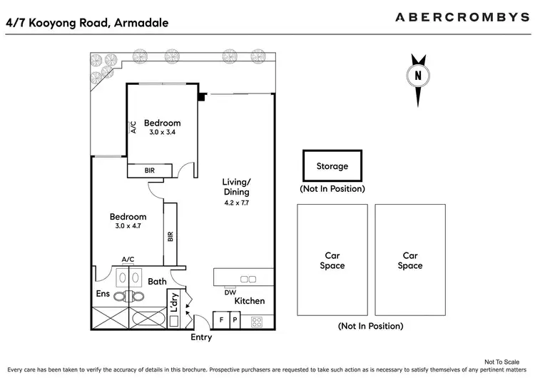 Floorplan of Homely apartment listing, G04/7 Kooyong Road, Armadale VIC 3143
