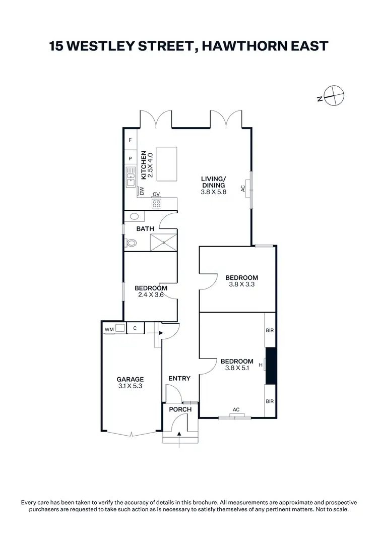 Floorplan of Homely house listing, 15 Westley Street, Hawthorn East VIC 3123
