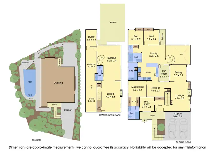 Floorplan of Homely house listing, 43 Lawanna Drive, Templestowe VIC 3106