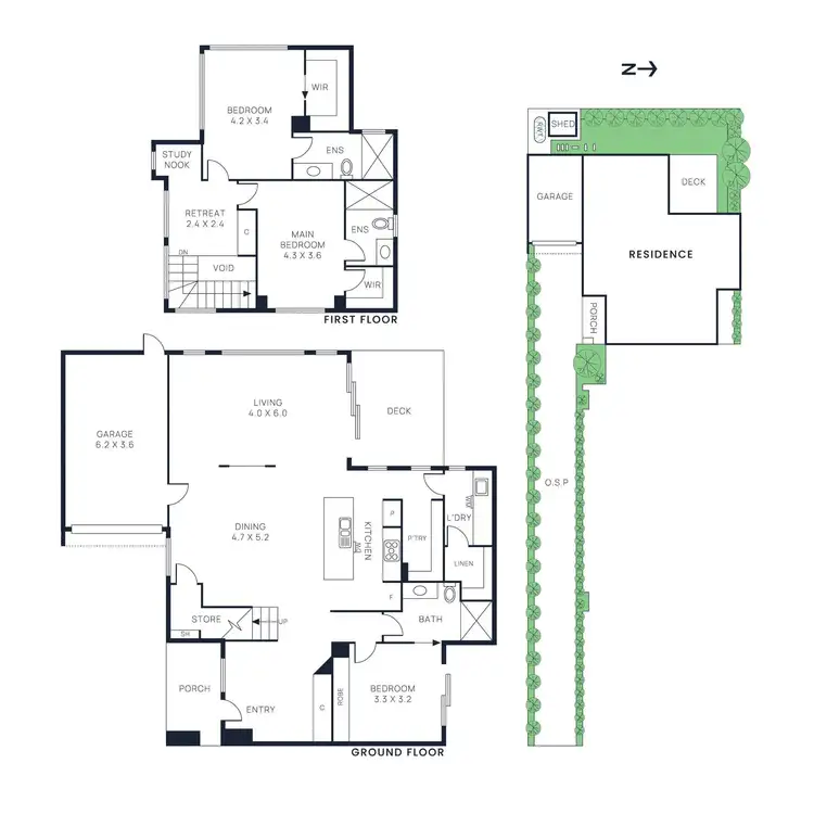Floorplan of Homely house listing, 7a Jillian Avenue, Highett VIC 3190