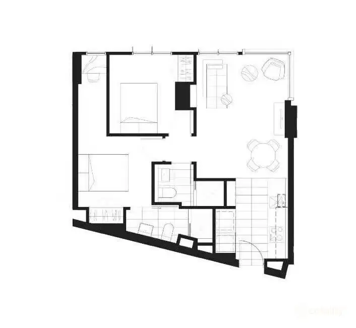 Floorplan of Homely apartment listing, 1205/28 Bouverie Street, Carlton VIC 3053