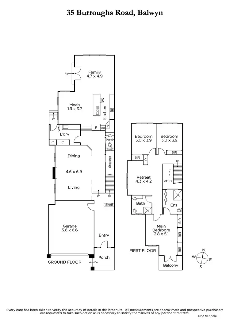 Floorplan of Homely house listing, 35 Burroughs Road, Balwyn VIC 3103