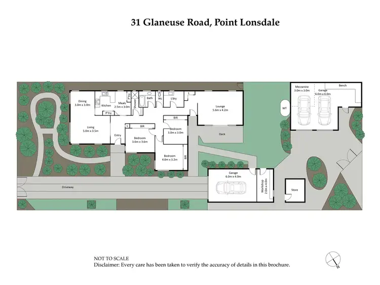 Floorplan of Homely house listing, 31 Glaneuse Road, Point Lonsdale VIC 3225