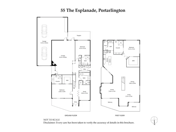 Floorplan of Homely house listing, 55 The Esplanade, Portarlington VIC 3223