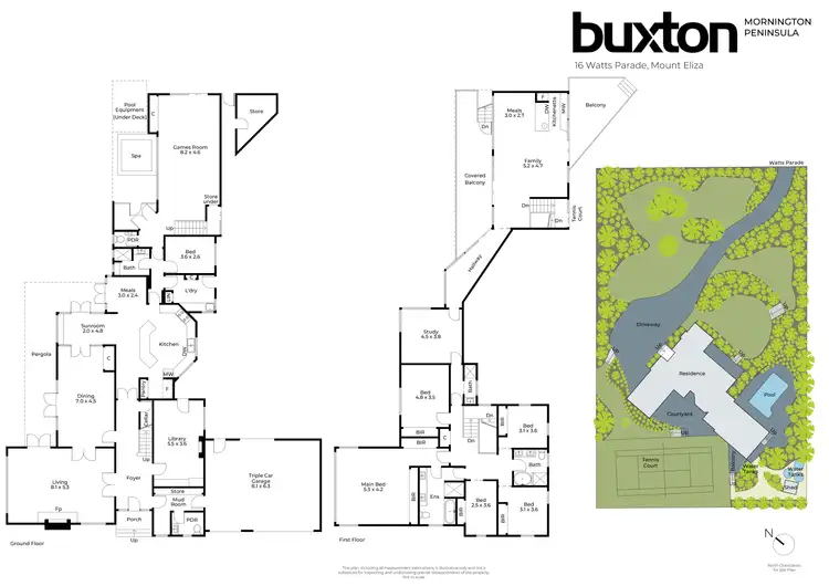 Floorplan of Homely house listing, 16 Watts Parade, Mount Eliza VIC 3930