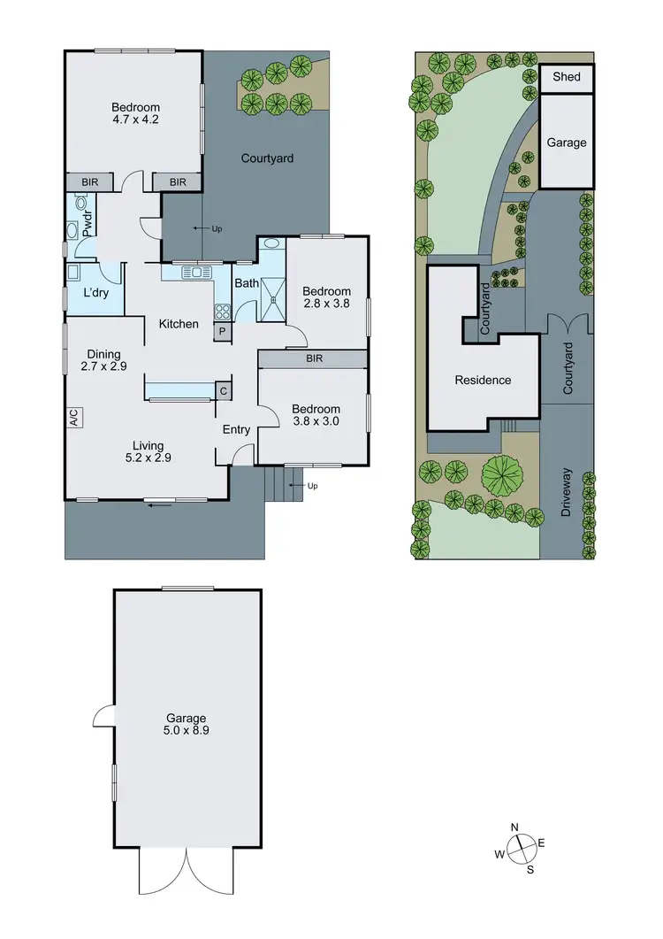 Floorplan of Homely house listing, 14 Beddows Street, Burwood VIC 3125