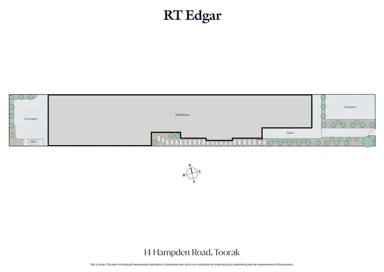 Floorplan of Homely house listing, 14 Hampden Road, Armadale VIC 3143
