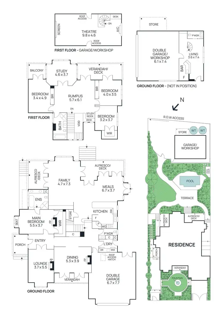Floorplan of Homely house listing, 318 Upper Heidelberg Road, Ivanhoe VIC 3079