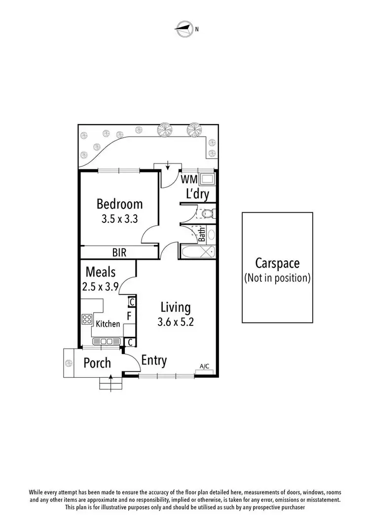 Floorplan of Homely unit listing, 8/7 Kenilworth Parade, Ivanhoe VIC 3079
