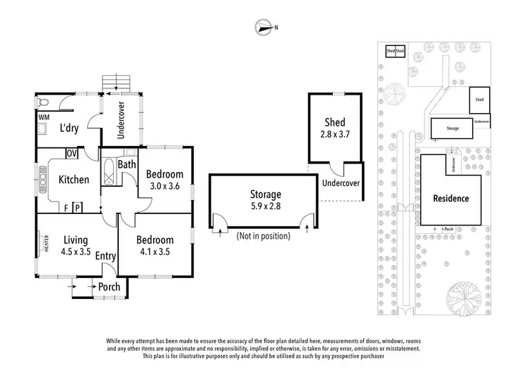 Floorplan of Homely house listing, 11 Eden Street, Heidelberg Heights VIC 3081