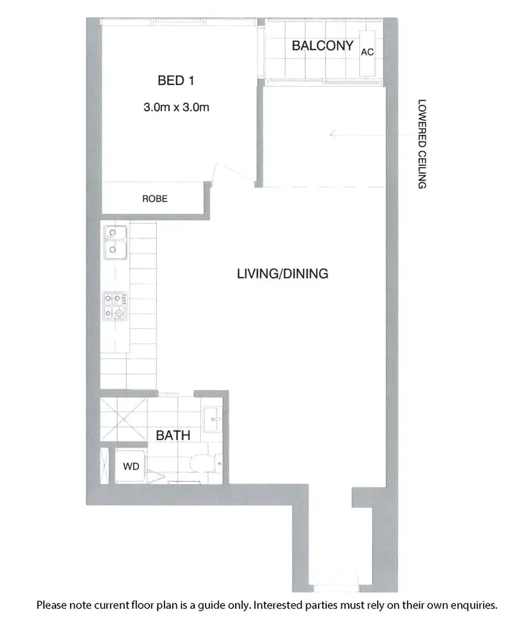 Floorplan of Homely apartment listing, 3203/601 Little Lonsdale Street, Melbourne VIC 3000