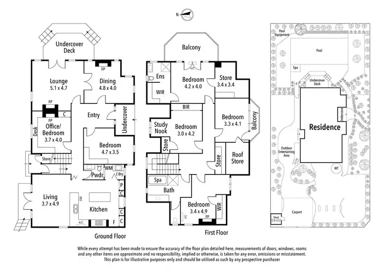 Floorplan of Homely house listing, 50 Banksia Street, Heidelberg VIC 3084