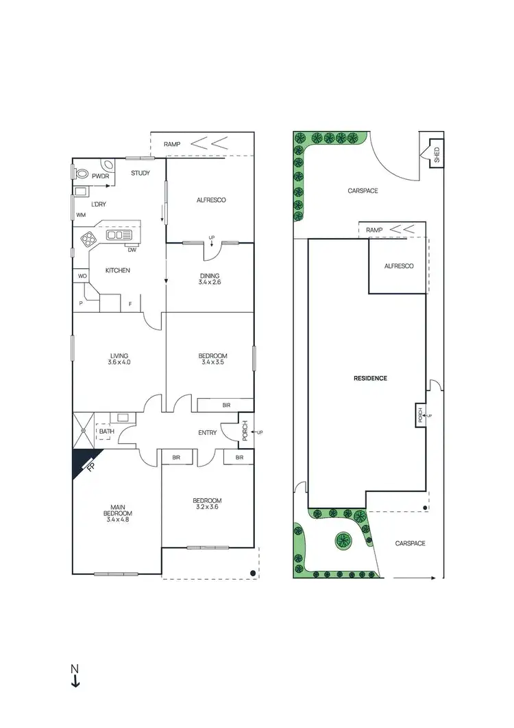 Floorplan of Homely house listing, 219 Somerville Road, Yarraville VIC 3013