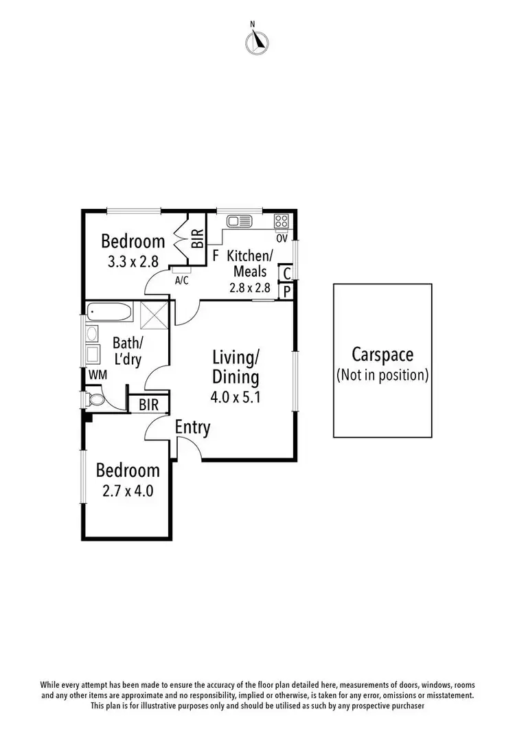 Floorplan of Homely apartment listing, 4/45 St Elmo Road, Ivanhoe VIC 3079