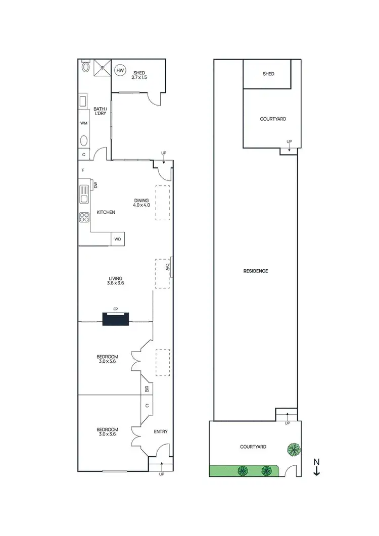 Floorplan of Homely house listing, 15 Albert Street, Williamstown VIC 3016