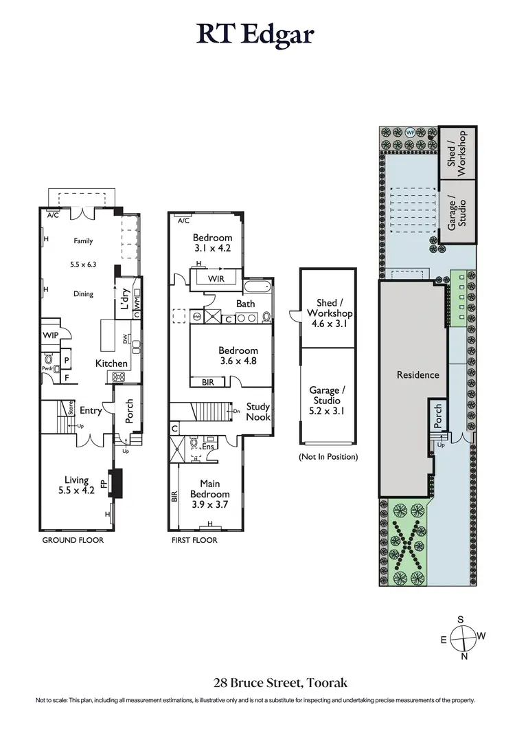 Floorplan of Homely house listing, 28 Bruce Street, Toorak VIC 3142