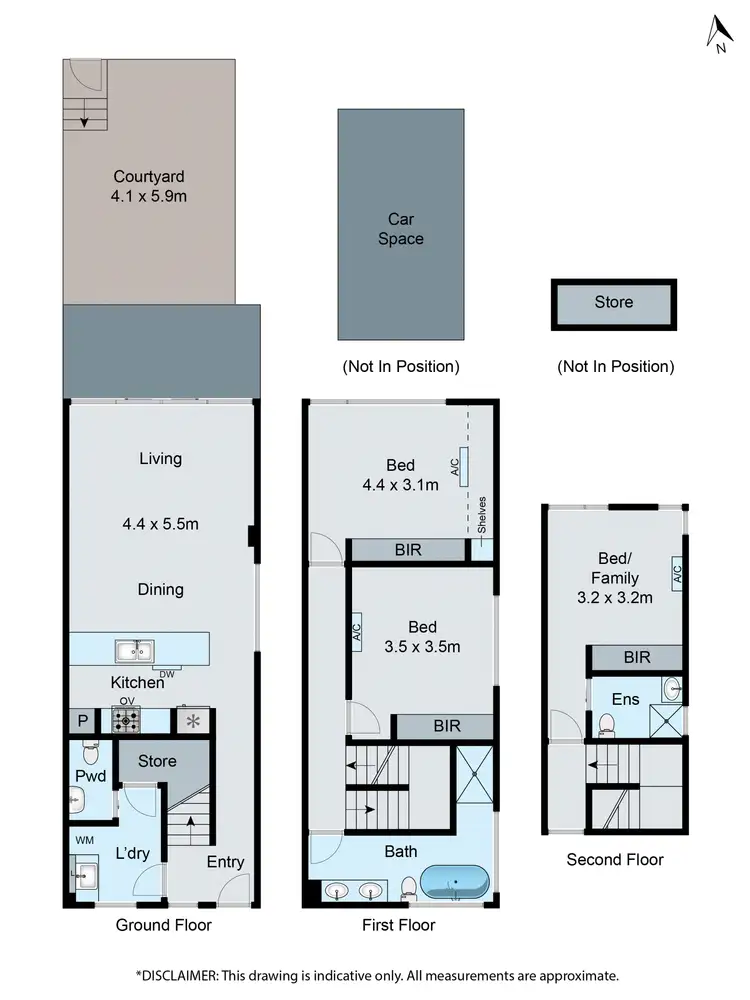 Floorplan of Homely townhouse listing, 5/666 North Road, Ormond VIC 3204