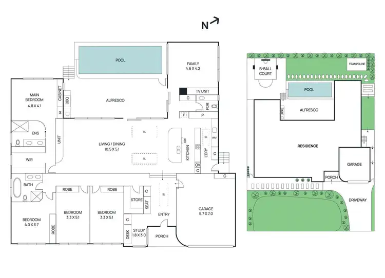 Floorplan of Homely house listing, 3 Kinnear Court, Montmorency VIC 3094