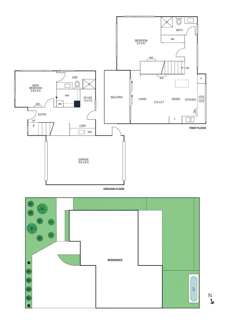 Floorplan of Homely house listing, 6/117 Blackshaws Road, Newport VIC 3015