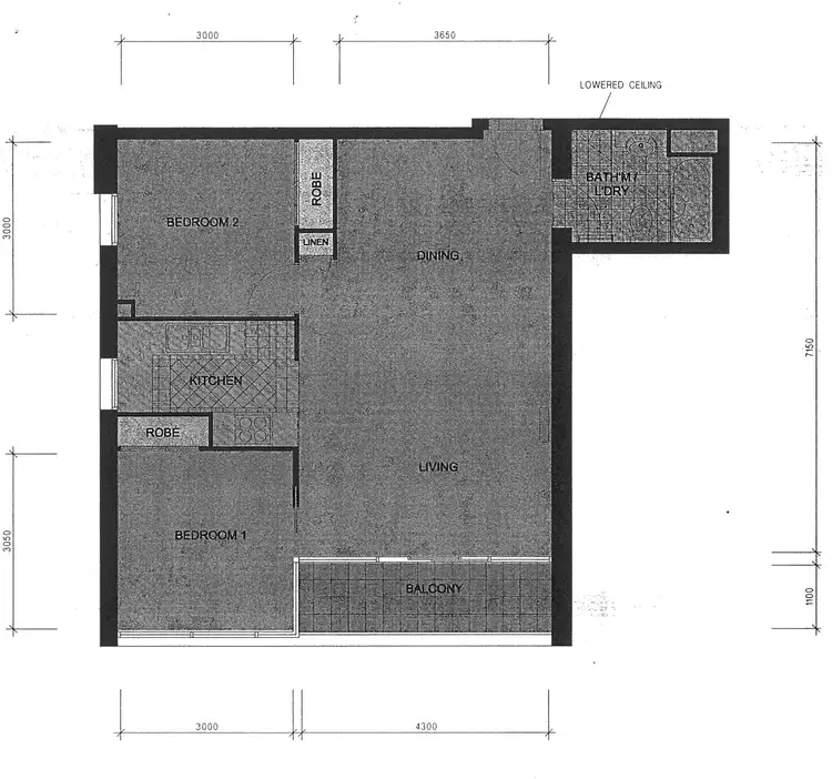 Floorplan of Homely apartment listing, 201/668 Bourke Street, Melbourne VIC 3000