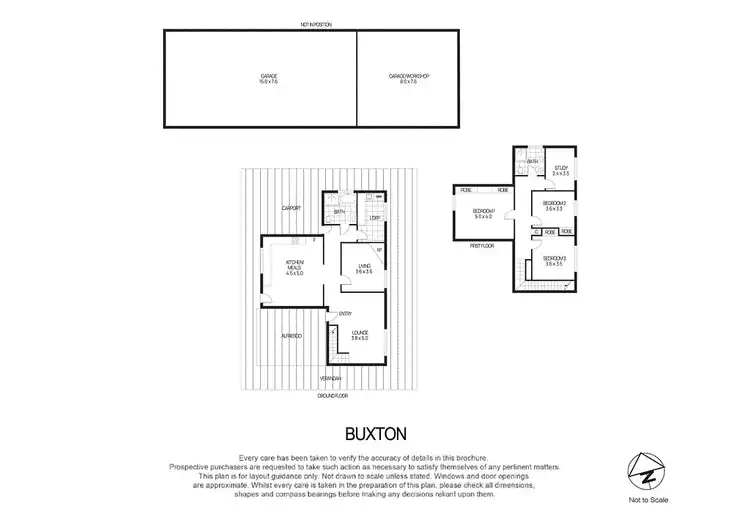 Floorplan of Homely house listing, 1 Latrobe Street, Clunes VIC 3370