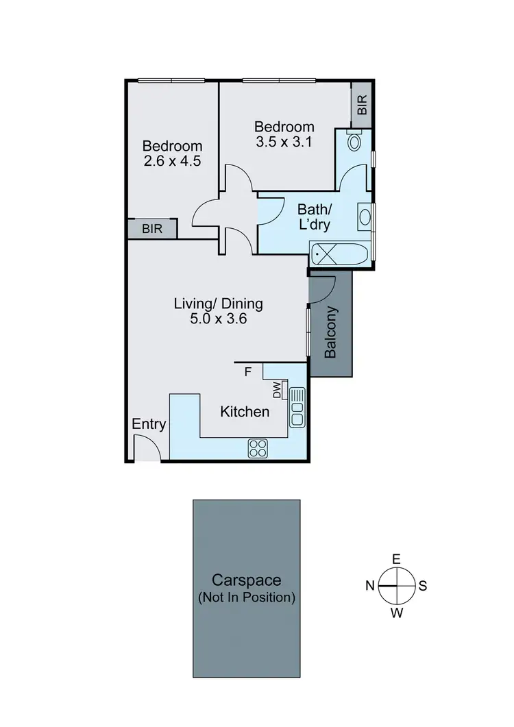 Floorplan of Homely apartment listing, 9/60 Edgar Street North, Glen Iris VIC 3146
