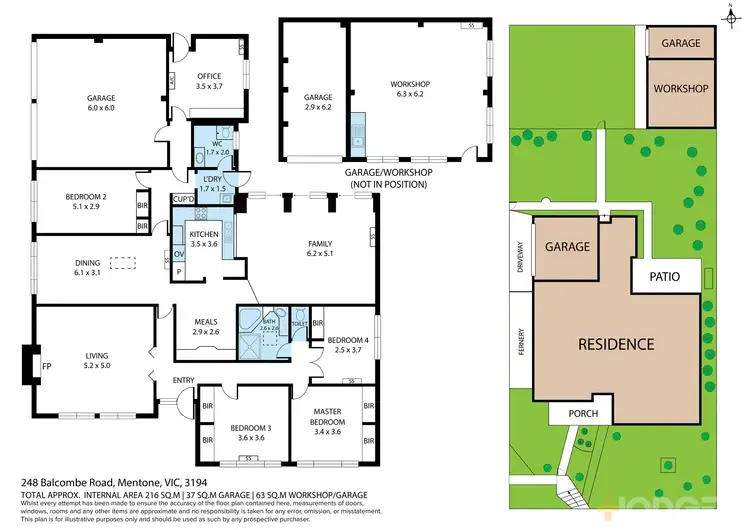 Floorplan of Homely house listing, 248 Balcombe Road, Mentone VIC 3194