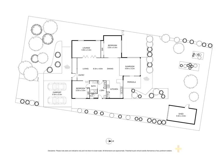 Floorplan of Homely house listing, 12 Callistemon Court, Ocean Grove VIC 3226