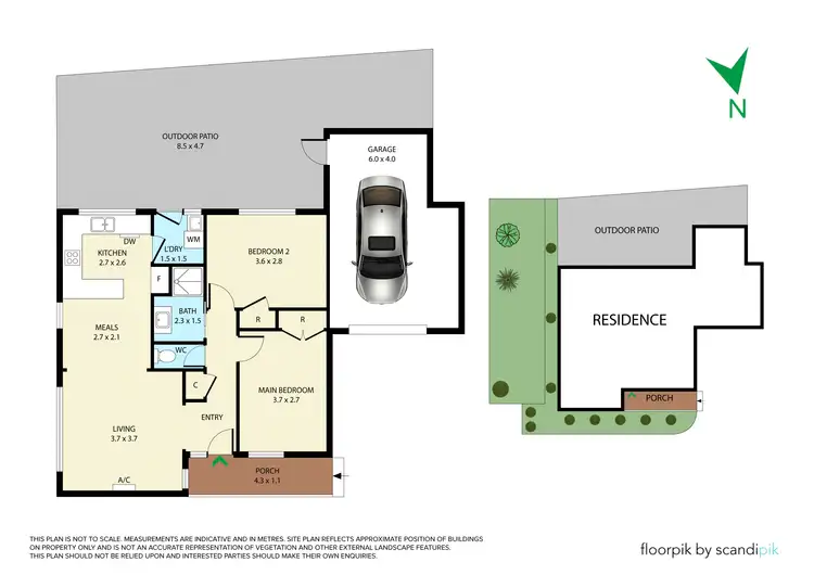 Floorplan of Homely unit listing, 1/84 Sherlock Road, Croydon VIC 3136