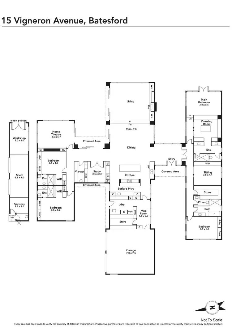 Floorplan of Homely house listing, 15 Vigneron Avenue, Batesford VIC 3213