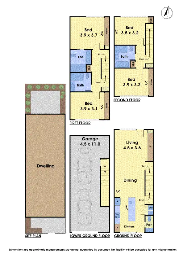 Floorplan of Homely townhouse listing, 16/19 Whitehorse Road, Blackburn VIC 3130