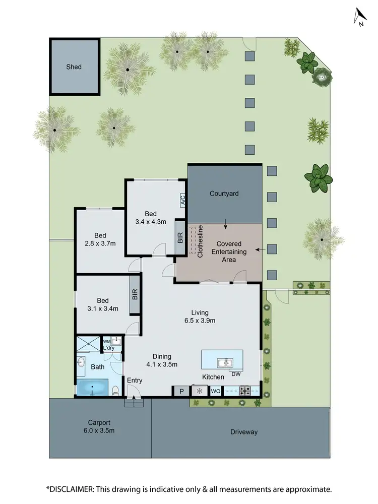 Floorplan of Homely house listing, 1/1474 Centre Road, Clayton South VIC 3169