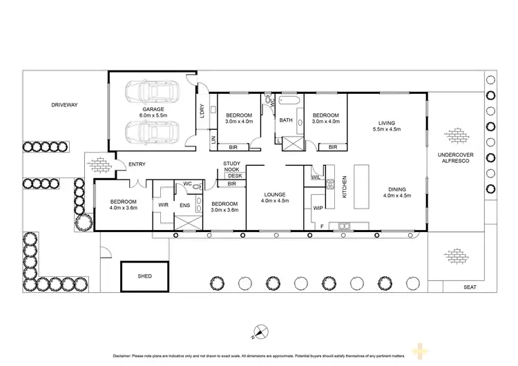 Floorplan of Homely house listing, 240 Coastal Boulevard, Ocean Grove VIC 3226