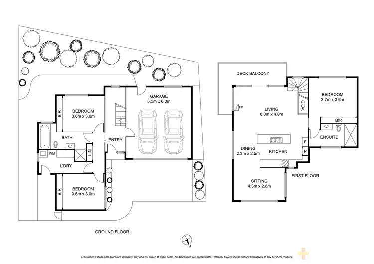 Floorplan of Homely house listing, 2/4 Riviera Crescent, Ocean Grove VIC 3226