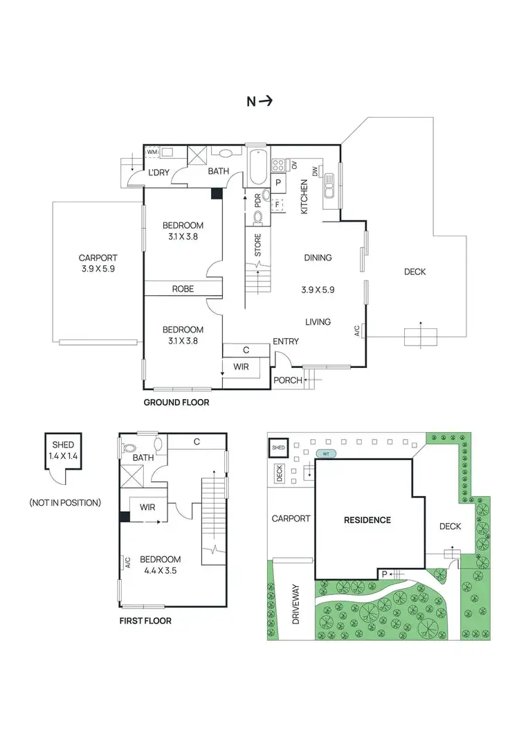 Floorplan of Homely house listing, 17 Braid Hill Road, Macleod VIC 3085