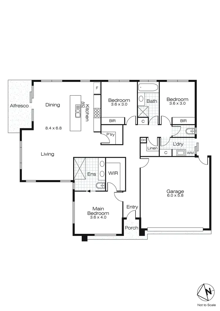 Floorplan of Homely house listing, 25 Cumberland Boulevard, Winter Valley VIC 3358