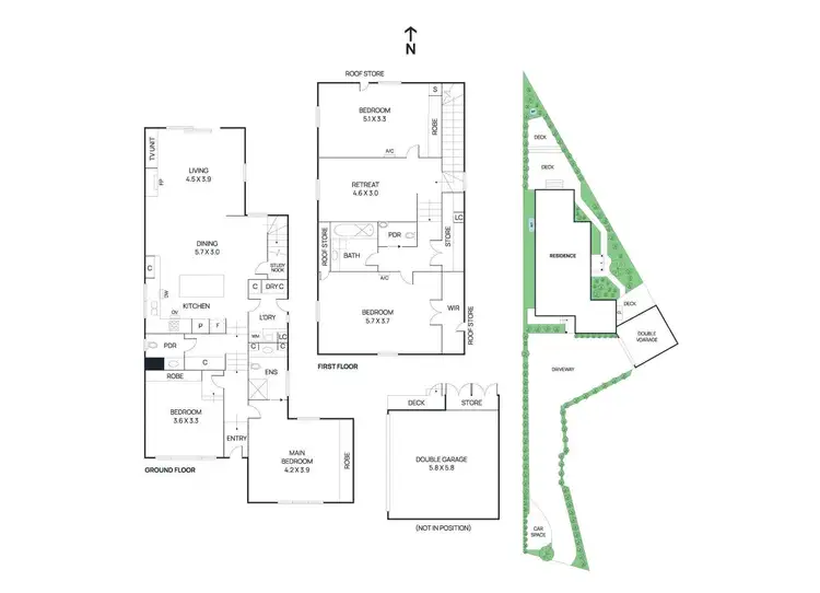 Floorplan of Homely house listing, 1A Frank Street, Eltham VIC 3095