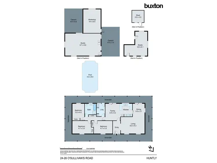 Floorplan of Homely house listing, 24-26 Osullivans Road, Huntly VIC 3551