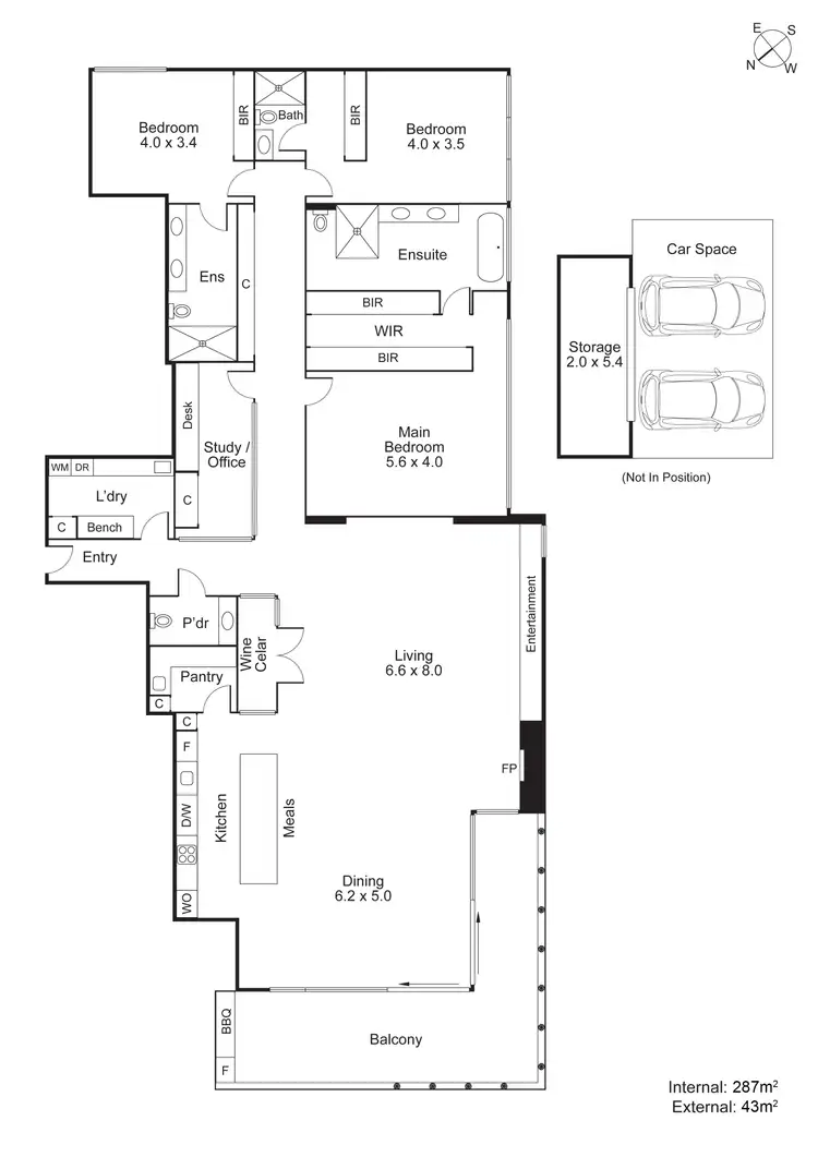 Floorplan of Homely apartment listing, 7/9-11 Adamson Street, Brighton VIC 3186